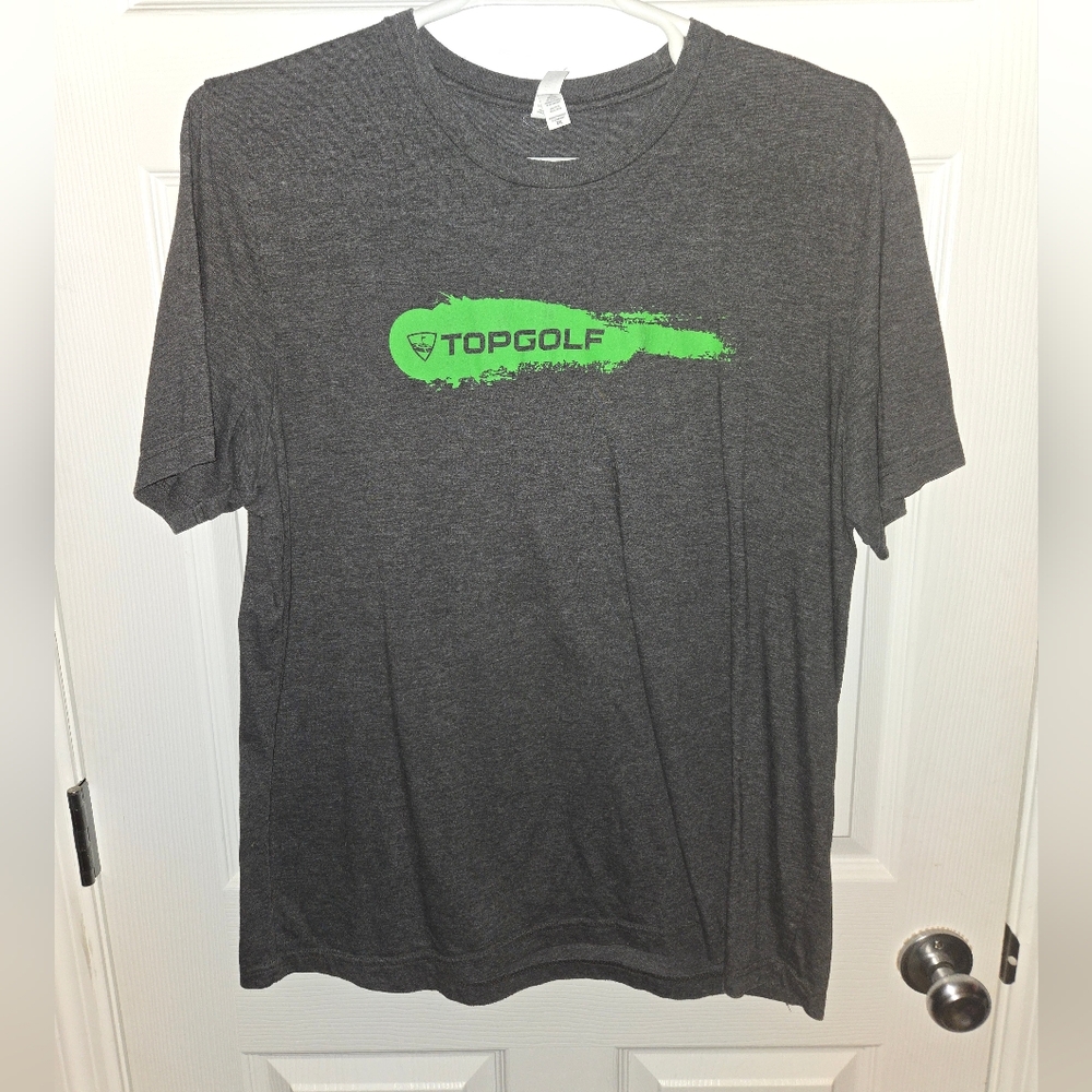 Zara Gray and Green Short Sleeve Tee